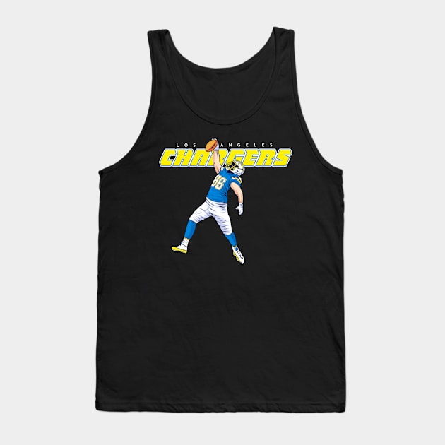 LA Chargers Tank Top by BlockersPixel